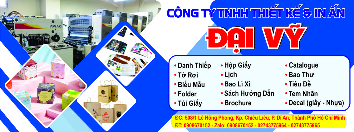 CÔNG TY TNHH IN ĐẠI VỸ
